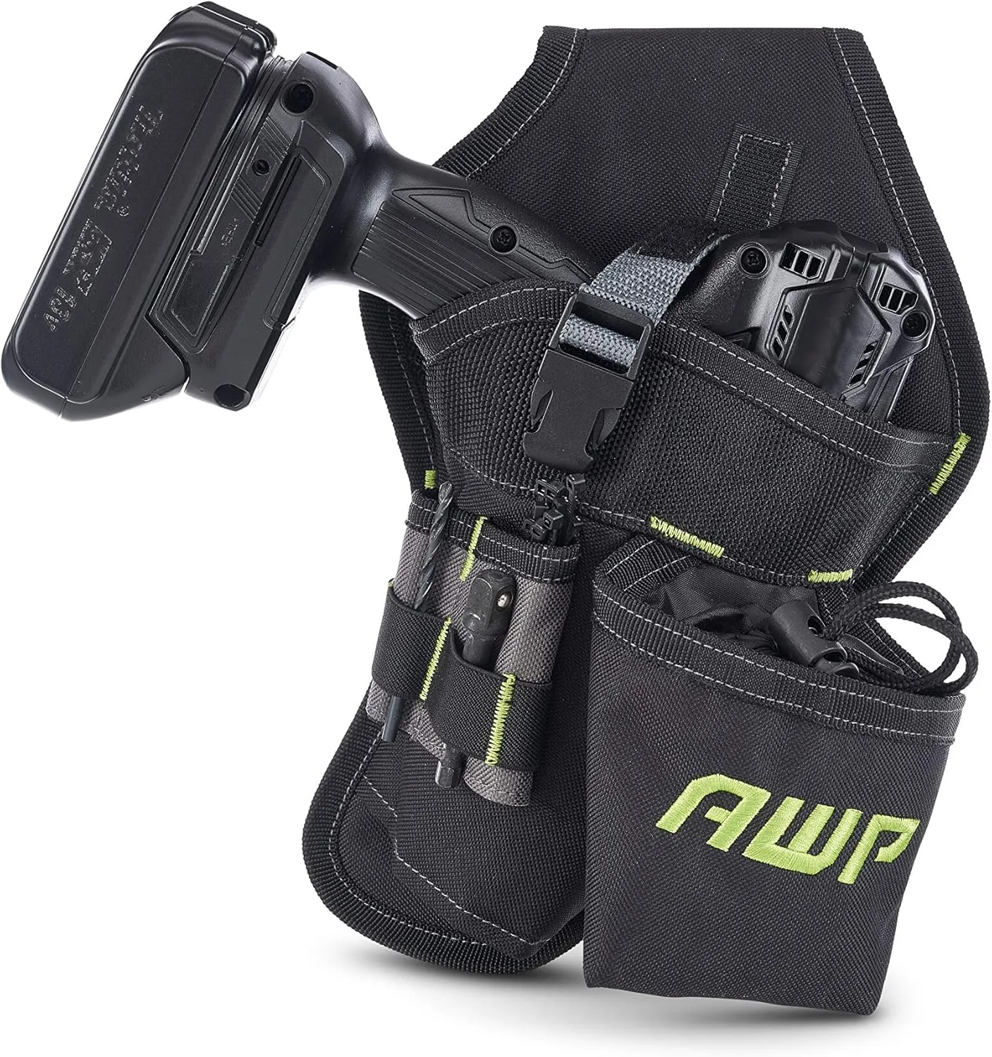 AWP Tool Pouch, Electrician Tool Pouch, Premium, Professional Multi-Pocket Organizer