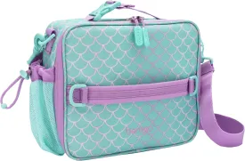 Bentgo Kids Lunch Bag - Durable, Double-Insulated Lunch Bag for Kids 3 ; Holds Lunch Box, Water Bottle, & Snacks; Easy-Clean Water-Resistant Fabric & Multiple Zippered Pockets (Mermaid)