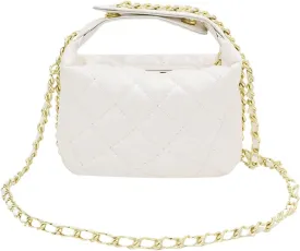 Clutch Purses for Women, Mini Metallic Evening Purse