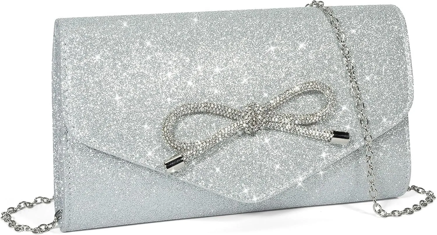 Evening Bag Clutch Purses for Women,Evening Clutch Party Shoulder Handbag Wedding Bag