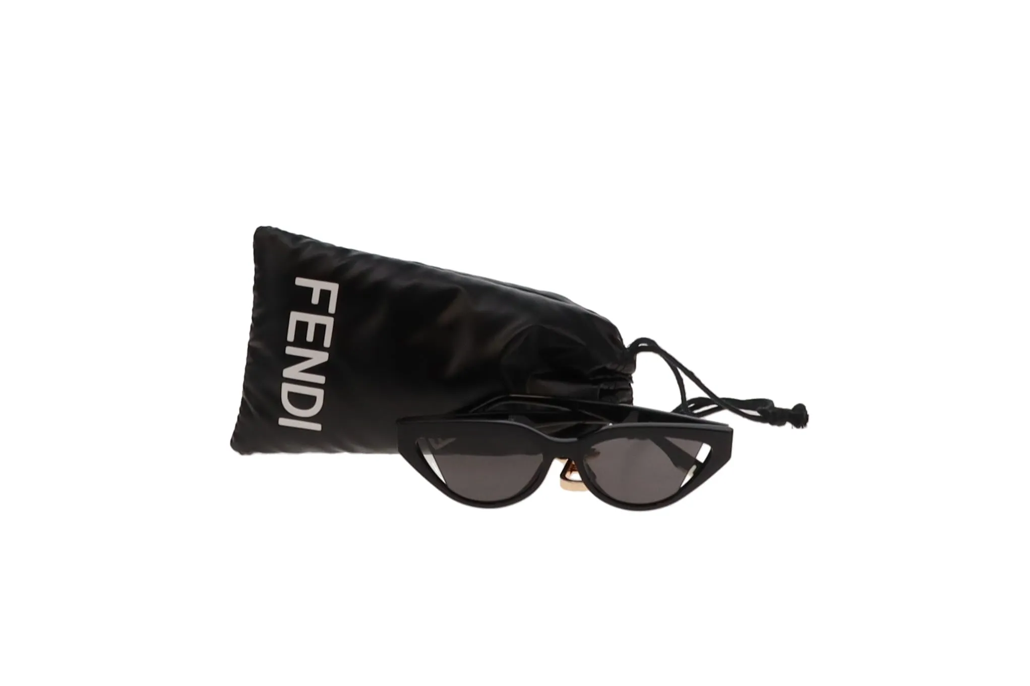 Fendi Black Fendi Way Fashion Show Sunglasses FE40009I