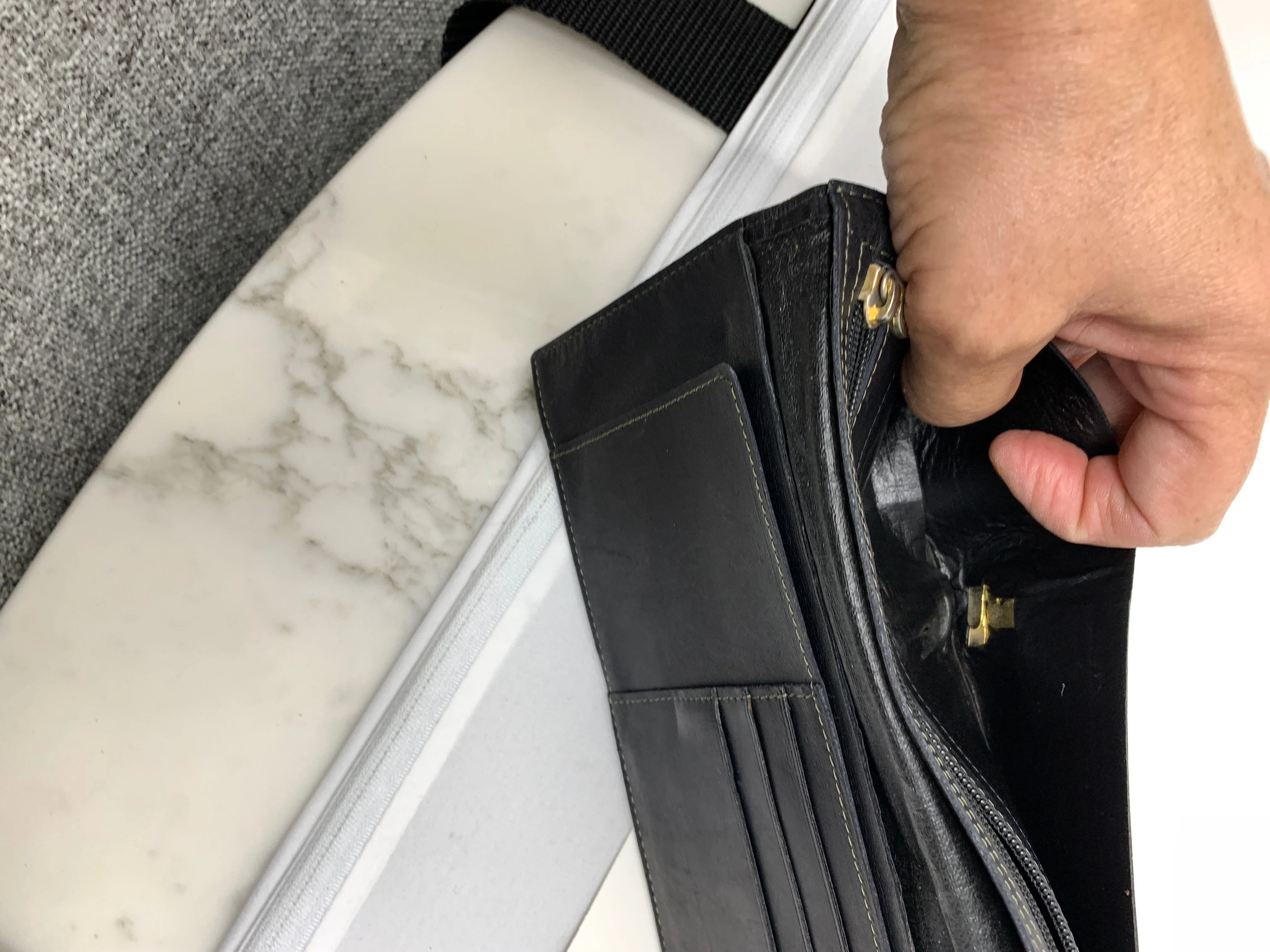 Fendi Checkbook Wallet!