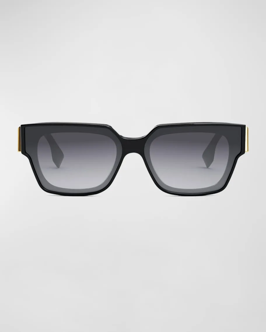Fendi Oversized Square Sunglasses in Acetate