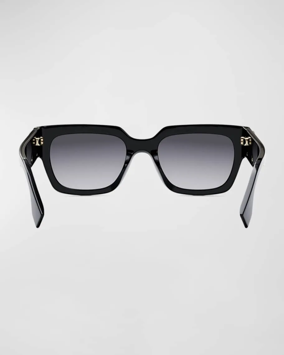 Fendi Oversized Square Sunglasses in Acetate