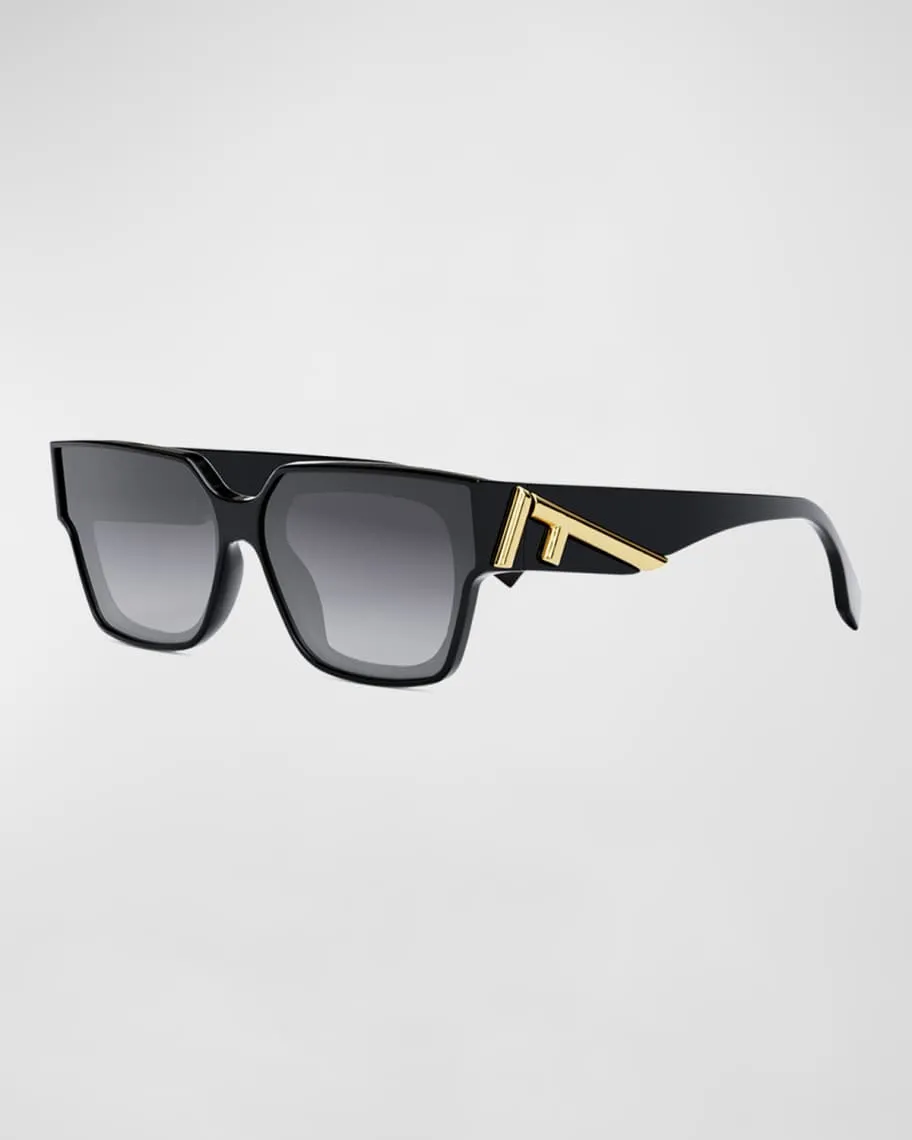Fendi Oversized Square Sunglasses in Acetate