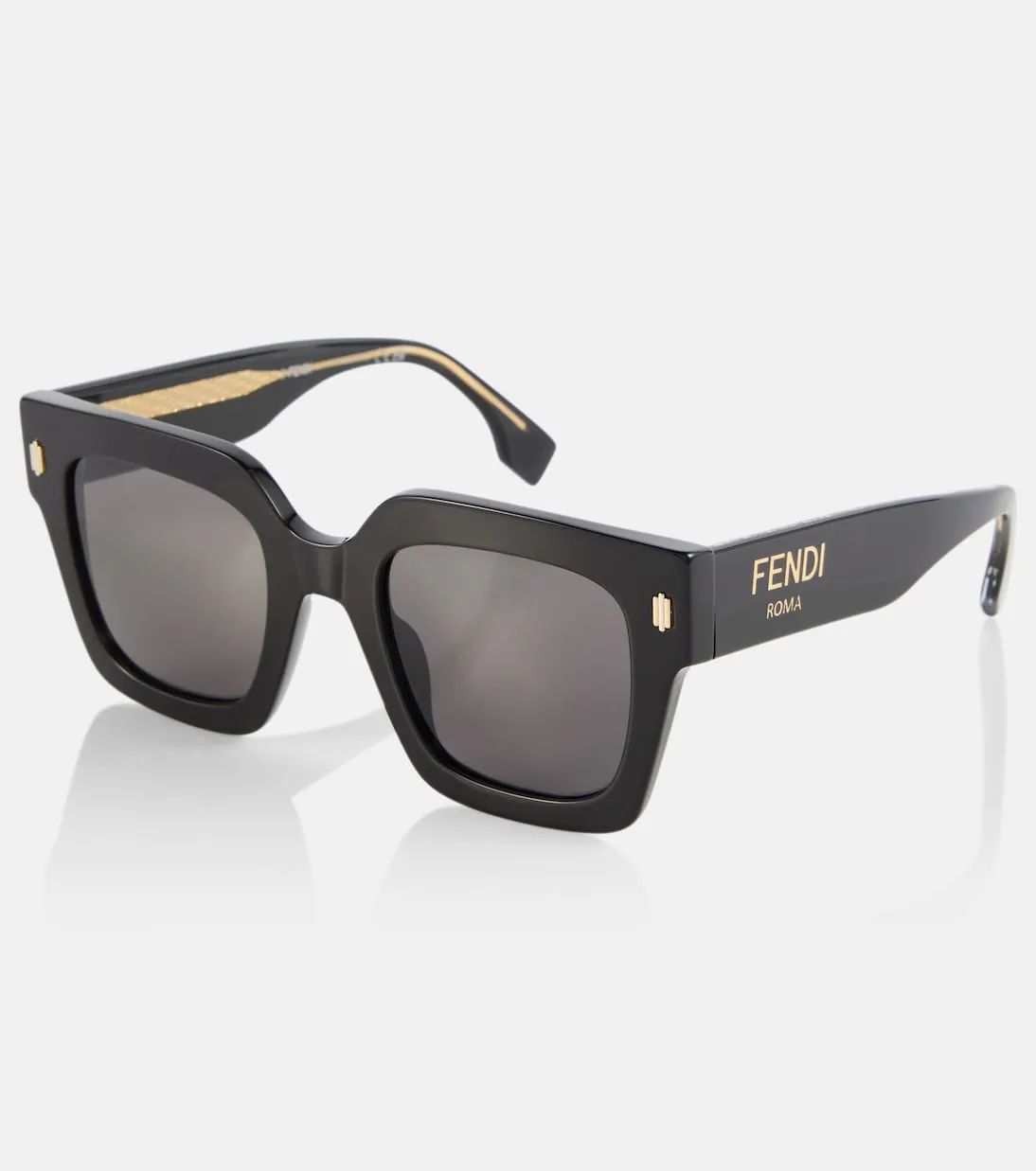 Fendi roma square sunglasses Fendi, black