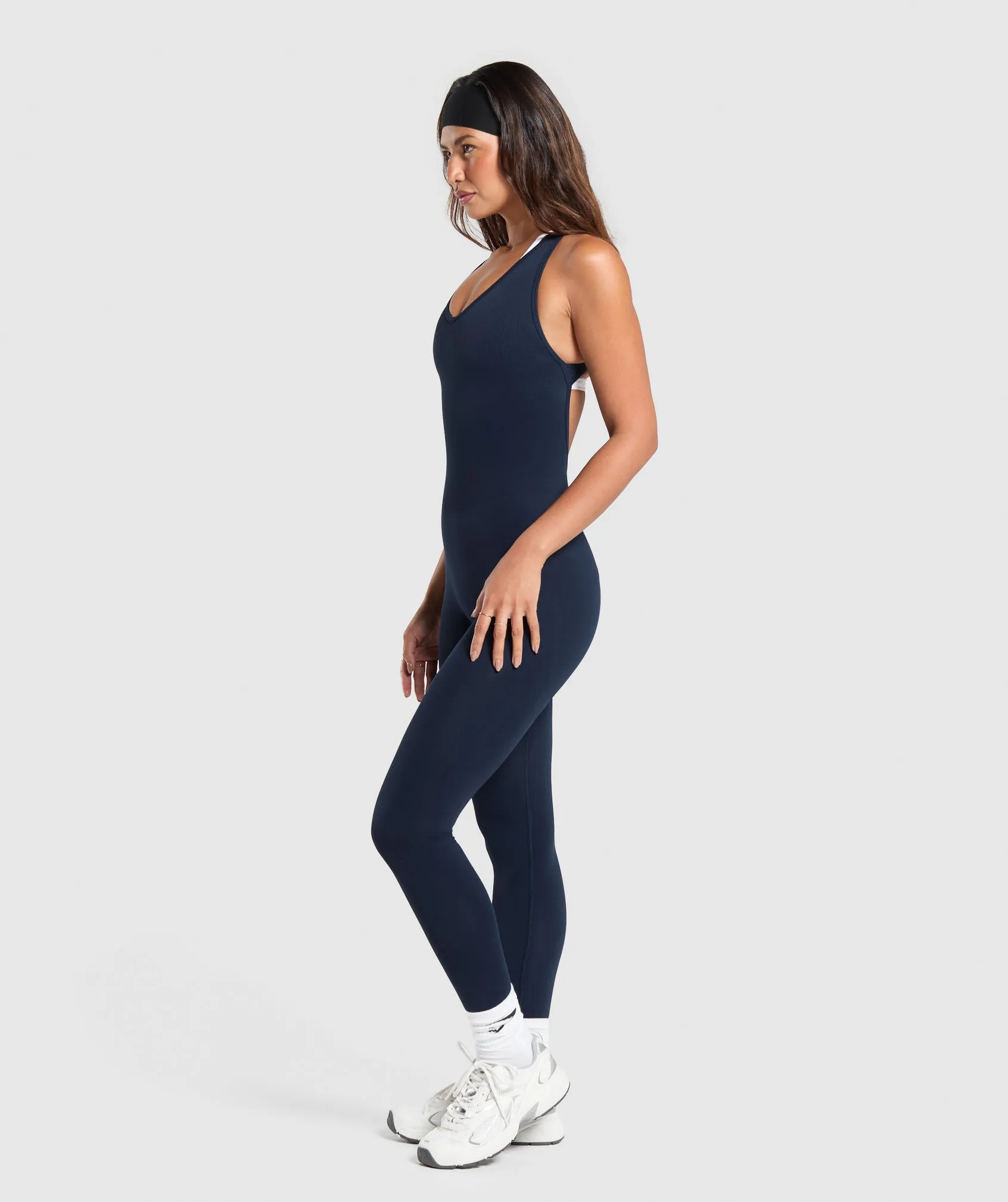Gymshark Everyday Seamless All in One - Navy