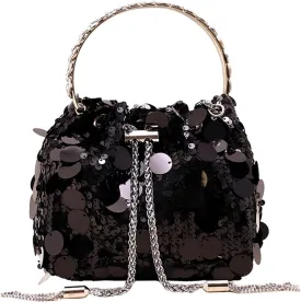 KARRESLY Evening Bag Bling Purse Shimmering Sequins Clutch Purses for Women Wedding Party Cocktail Prom Dinner