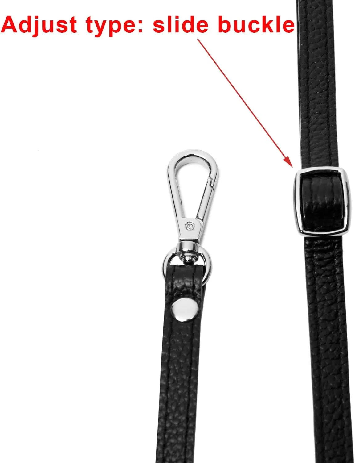 Leather Purse Straps Replacement Adjustable Shoulder Crossbody Strap for Handbags