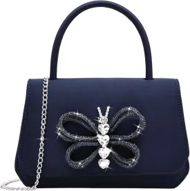 Milisente Women's Evening Bag Bridal Party Clutch Purses Cocktail Prom Handbags with Patent Leather