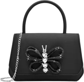 Milisente Women's Evening Bag Bridal Party Clutch Purses Cocktail Prom Handbags with Patent Leather