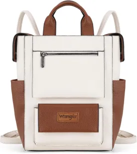 Montana West Wrangler Backpack Purse for Women Ladies Convertible Stylish Anti Theft Purse with Adjustable Strap