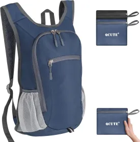 Qcute 15L Hiking Backpack Lightweight Packable Hiking Daypack Small Foldable Shoulder Bag Travel Day Pack Outdoor Gear