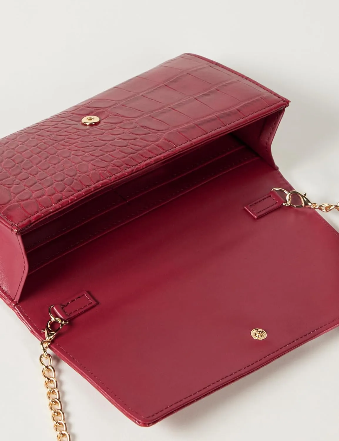 The Drop Leroya Wallet on Chain Crossbody