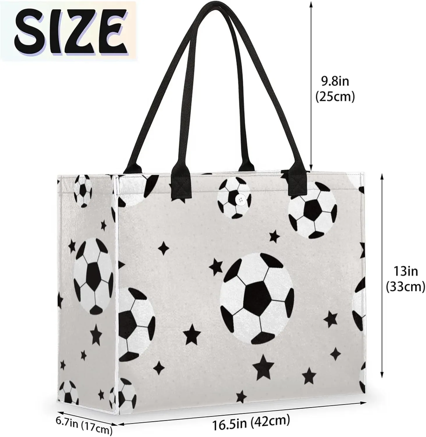Tote Bag for Women Reusable Canvas Shoulder Bag