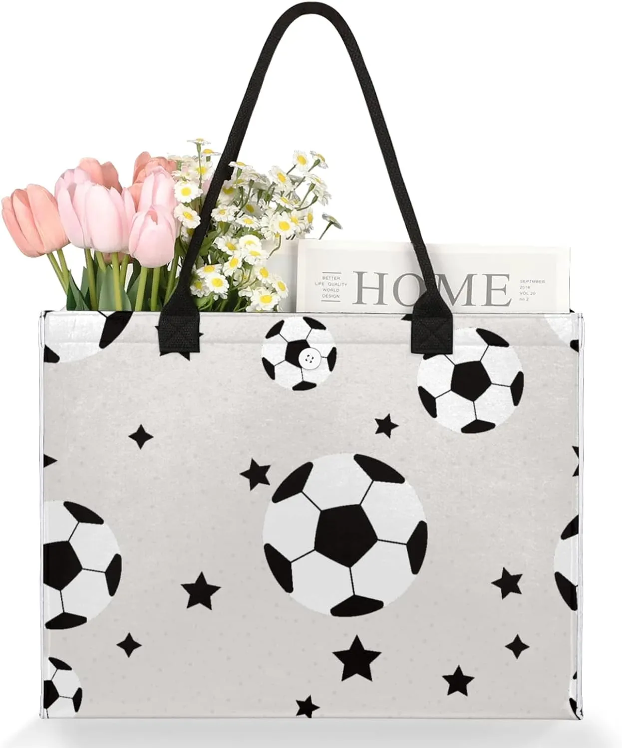Tote Bag for Women Reusable Canvas Shoulder Bag