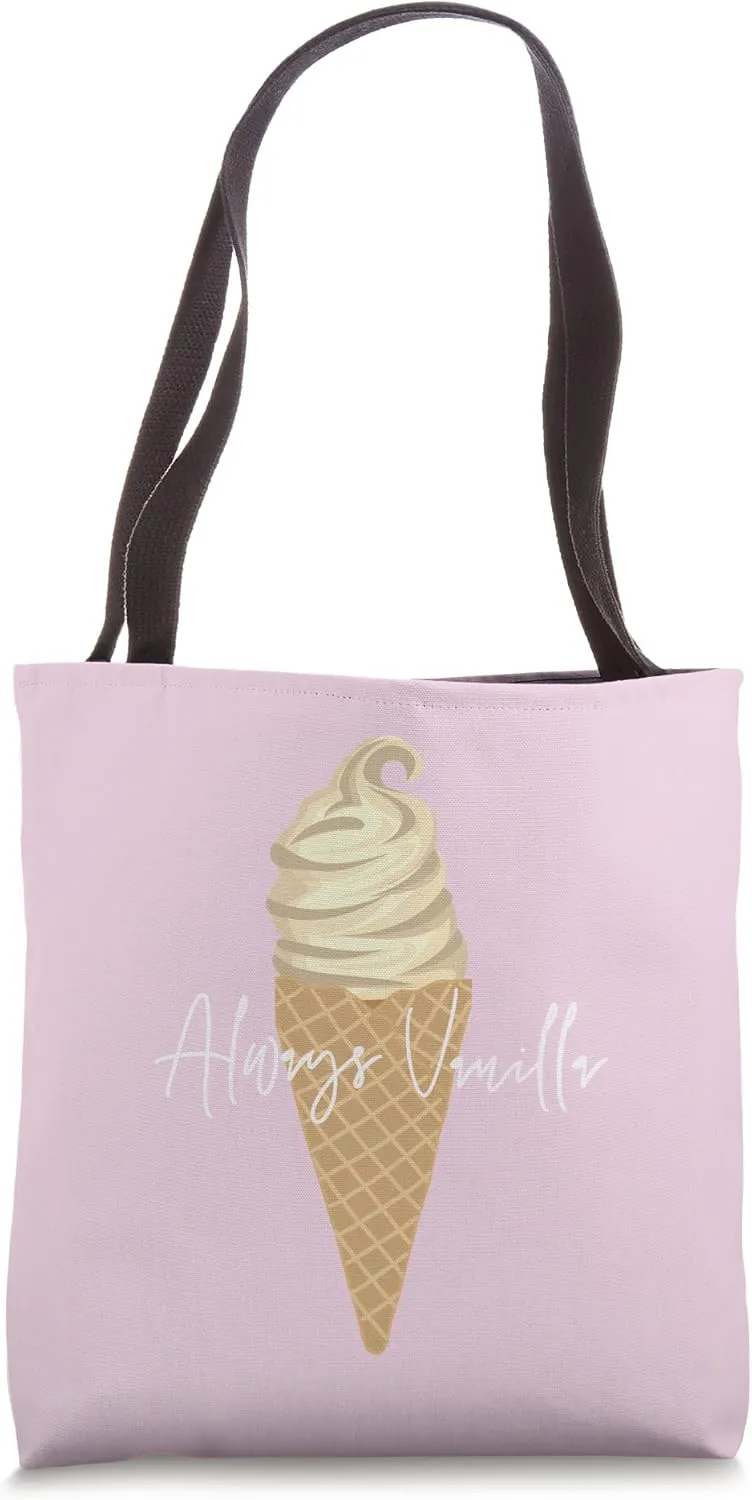 Vanilla-Girl Aesthetic Tote Bag