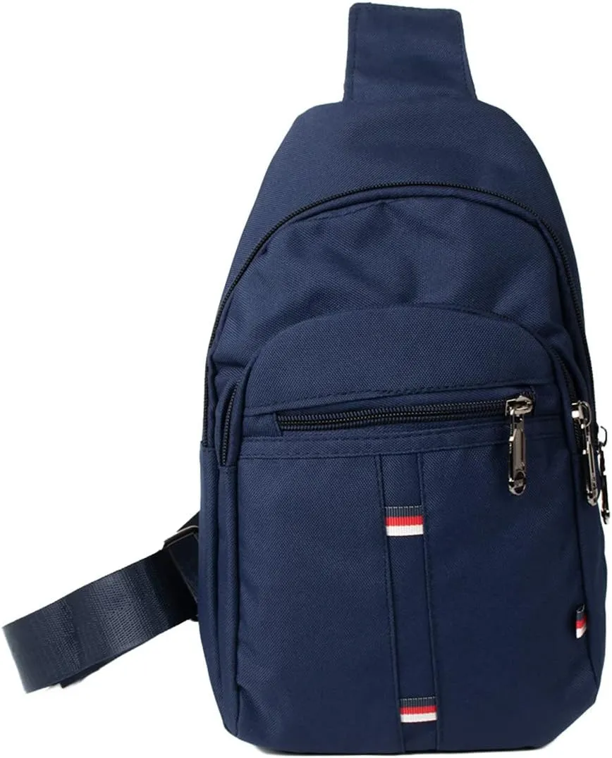 WESTEND Crossbody Canvas Sling Bag with Adjustable Strap-Travel Small Daypack